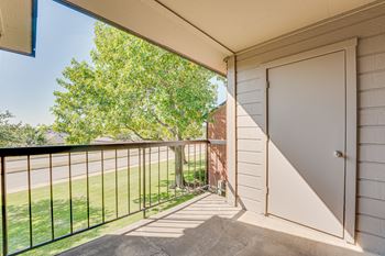 Apartment patio